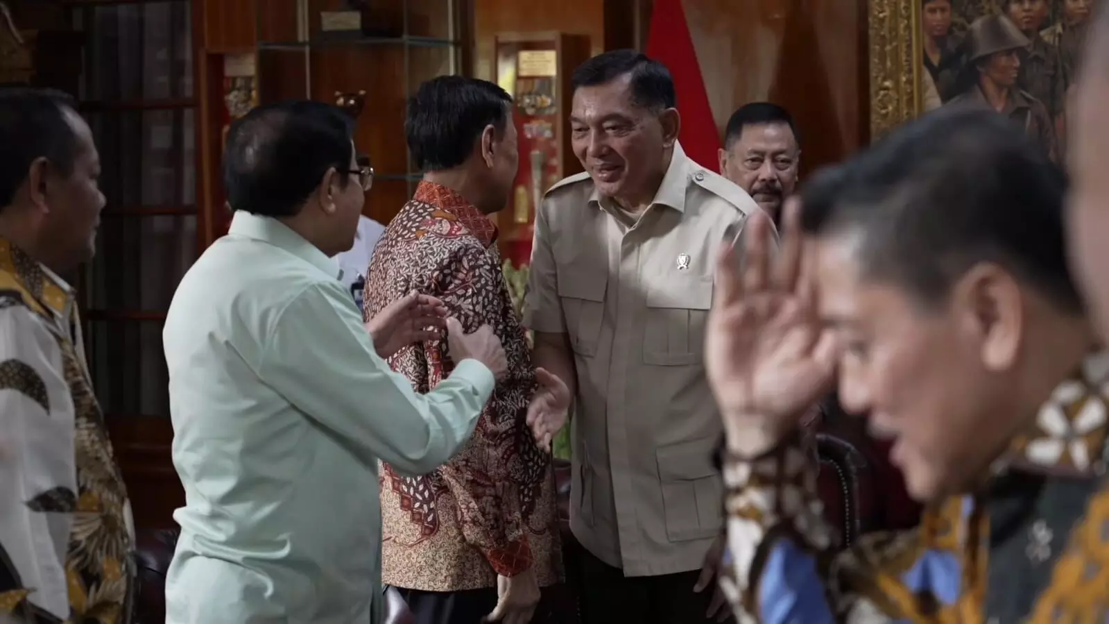 Purnawirawan kumpul, Kemhan bahas Strategi Pertahanan, Gatot Nurmantyo juga hadir